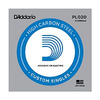 D`ADDARIO MOSCOW PL020 Plain Steel